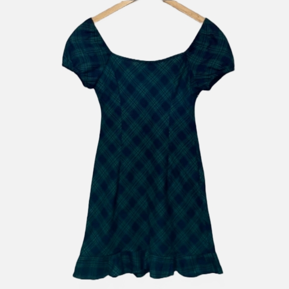 SHEIN Flannel Plaid Dress Medium - Picture 7 of 12